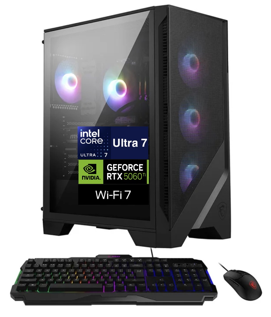 MSI Codex R2 AI 2nd Intel Ultra 7-265 32GB 2TB SSD RTX 5060Ti W11